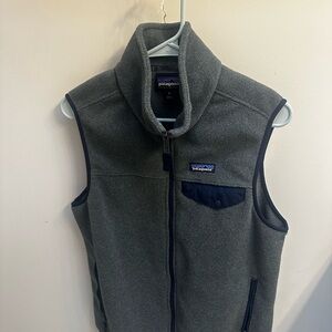 Patagonia Charcoal Fleece Vest